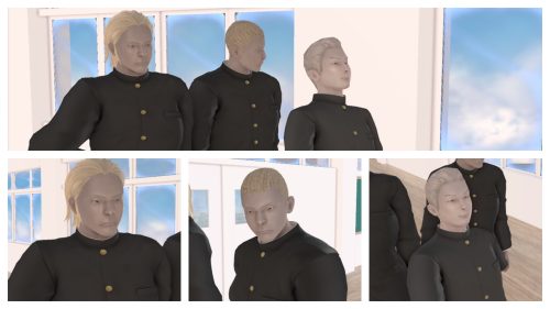 小神鉄心と取り巻き