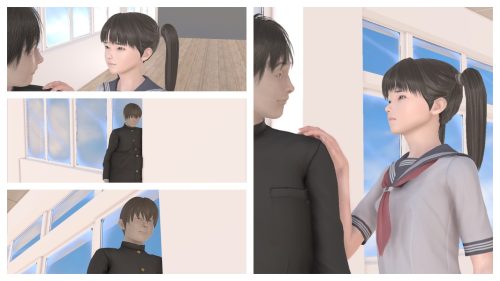 こころちゃんを庇う僕